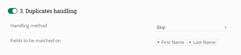 How to work with SmackImport module 3 skip-duplicates-while-import