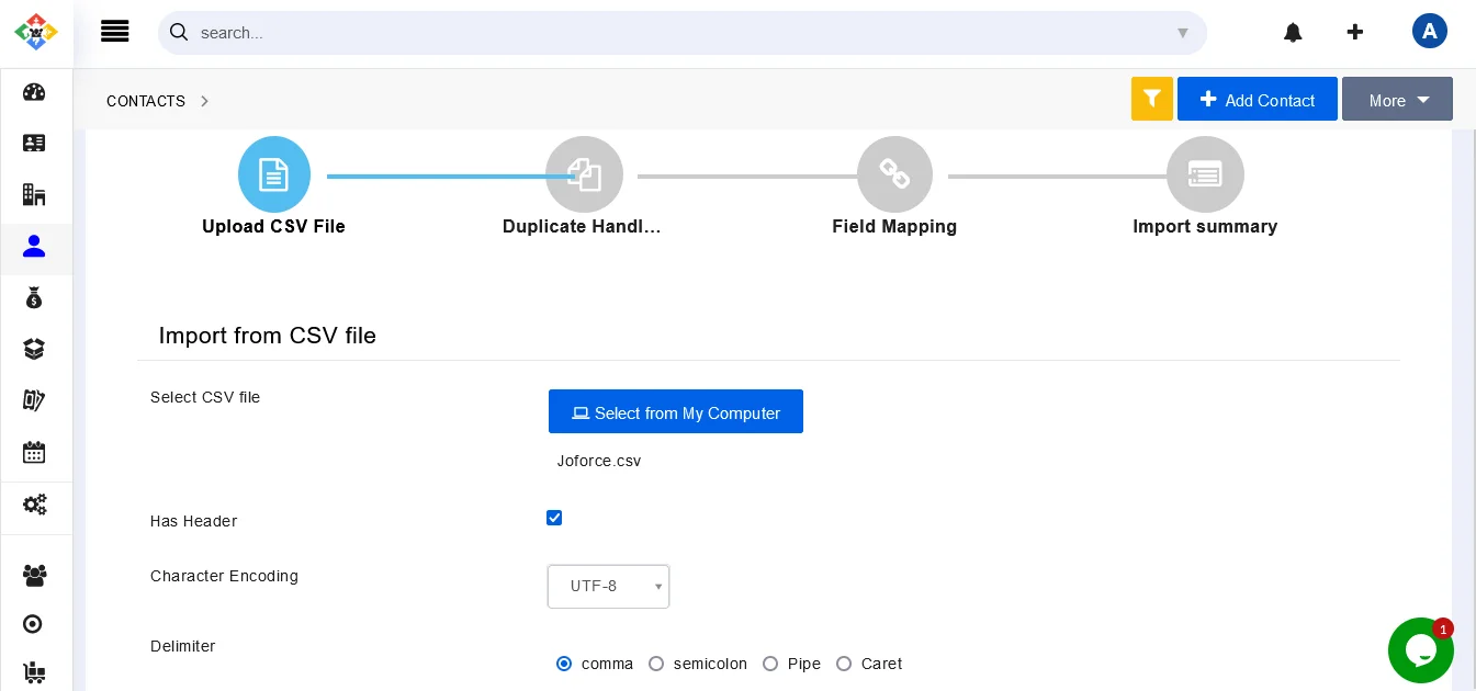 Data Import 1 upload-csv