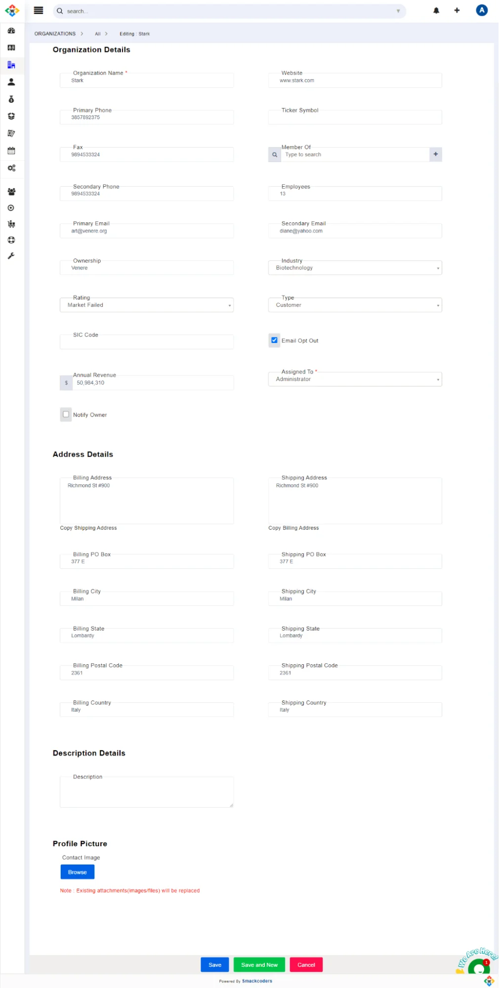 Organization 1 organization-edits