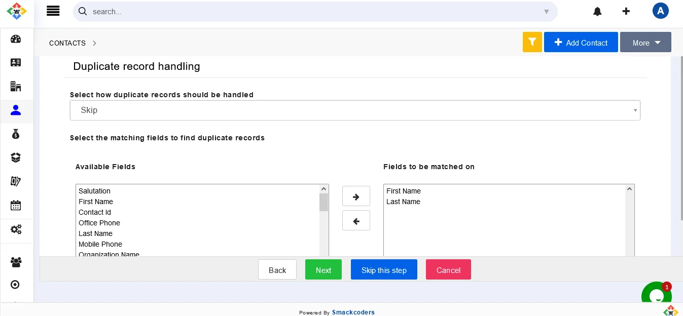 Data Import 2 duplicate-handling