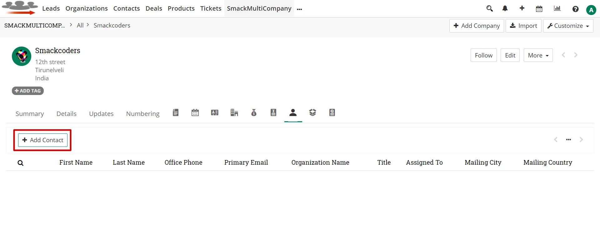 A Create new Company 7 joforce_multi_company_add_contact