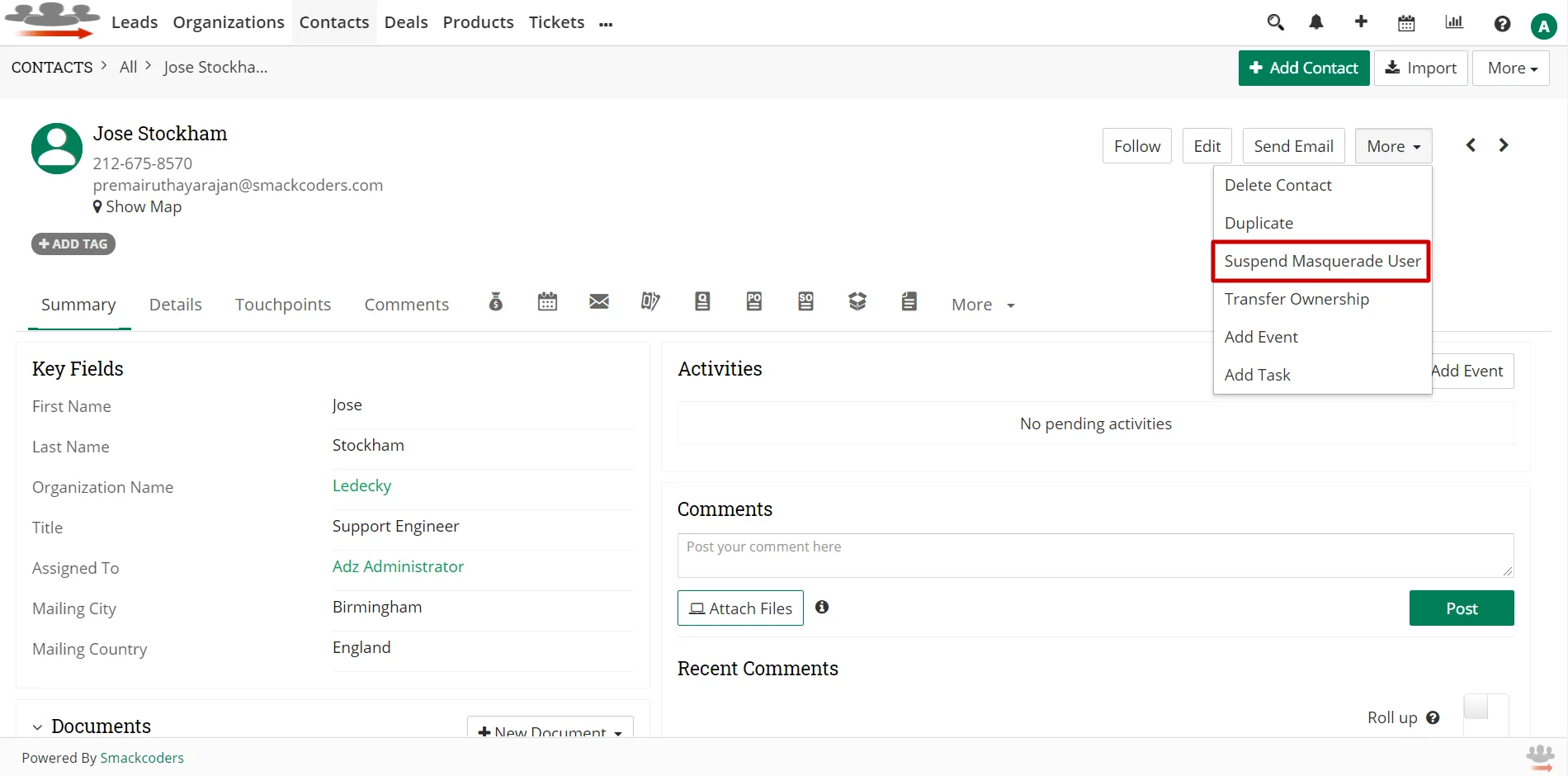 Suspend Masquerade User 1 suspend-masquerade-user